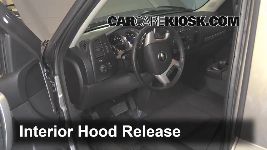 2013 Chevrolet Silverado 1500 LT 5.3L V8 FlexFuel Crew Cab Pickup Hood